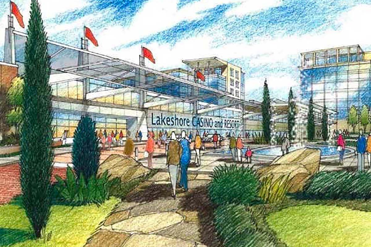 Lakeshore casino rendering