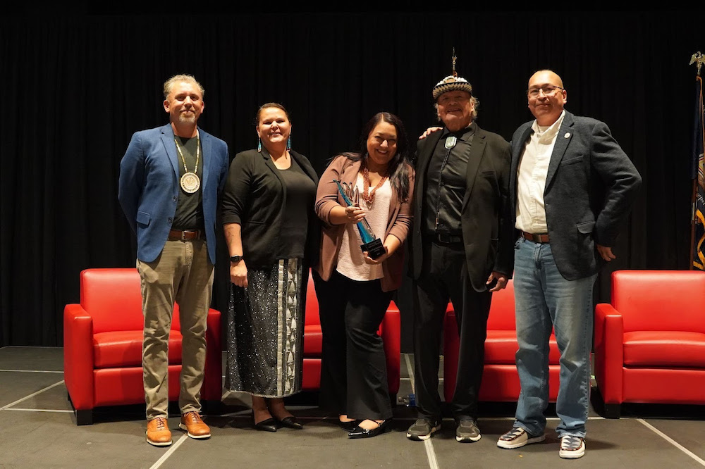 Pictured: Indigenous Business Group’s 2025 Tribal Enterprise of the Year Wolf River Development honored at the annual Indigenous Biz Con. (Courtesy photo)