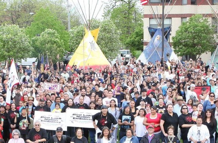 Grantmaker Native Voices Rising celebrates its inaugural round of grants in December 2022. (Photo: Common Counsel Foundation)