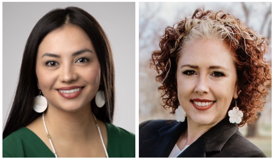 (L-R): Stanger-McLaughlin, Hotvedt