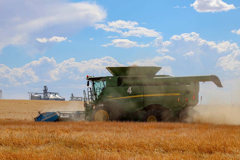 farming combine