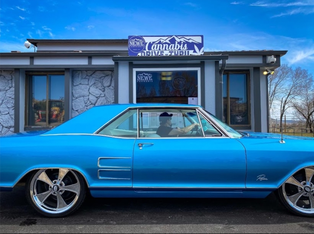 The Elko Band Colony of the Te-Moak Tribe of Western Shoshone opened the Newe Cannabis dispensary on April 18. Instead of allowing in-person sales, the company had to shift to all drive-thru sales during the early days of the COVID-19 pandemic. (Courtesy photo)