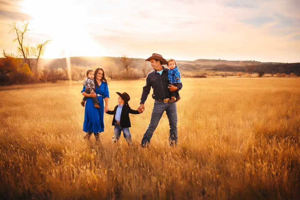 Sterling Small and family